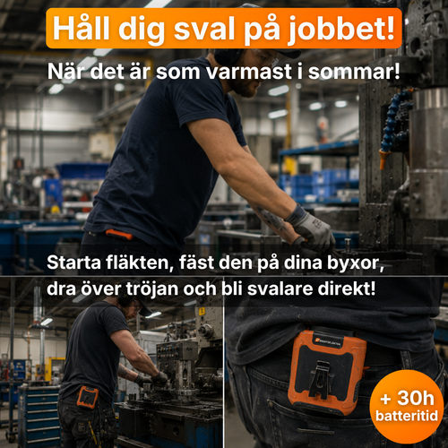 Proffsfläkten - Stop Overheating at Work